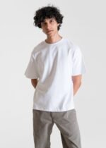 Heavy Box-Fit T-shirt — Off White - Image 2