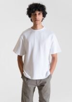 Heavy Box-Fit T-shirt — Off White - Image 4