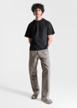 Heavy Box-Fit T-shirt — BLACK - Image 4