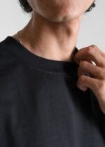 Heavy Box-Fit T-shirt — BLACK - Image 2