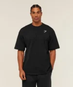 GYMSHARK : Crest Oversized T-Shirt