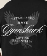GYMSHARK : Eagle Script Graphic T-Shirt - Image 4