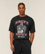 GYMSHARK : Heavy Duty Bro Graphic T-Shirt - Image 3