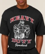 GYMSHARK : Heavy Duty Bro Graphic T-Shirt - Image 4